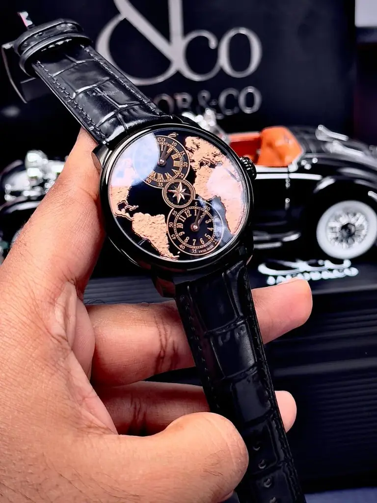 Jacob & Co. The World Is Yours-Metallic Copper