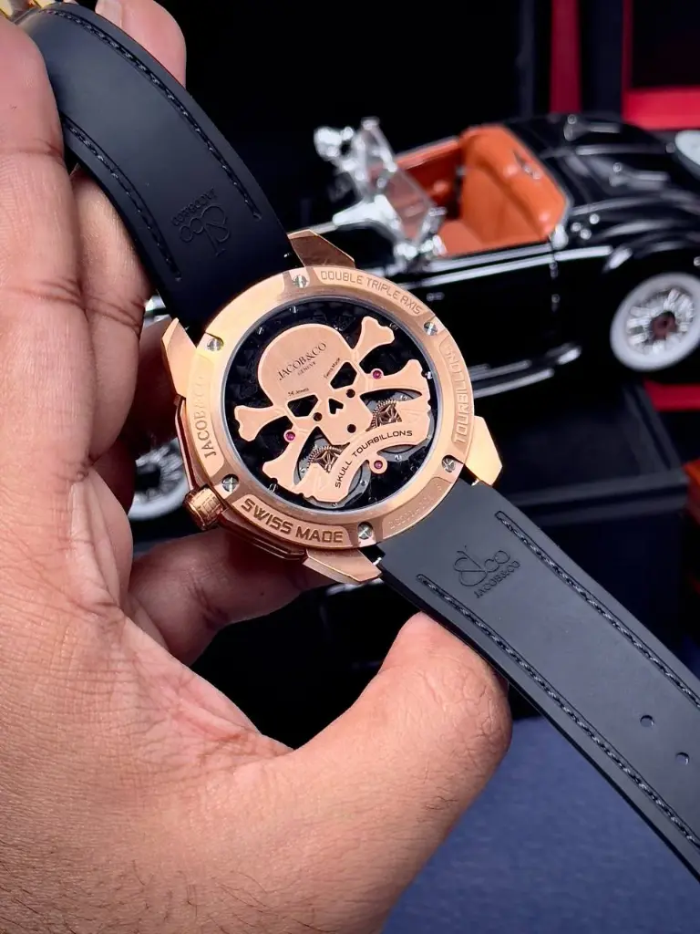 Jacob & Co. Skull Double Tourbillon 