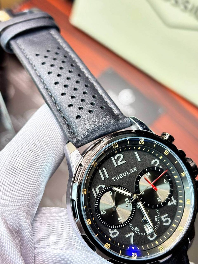 Tubular Chronograph watch-Belt