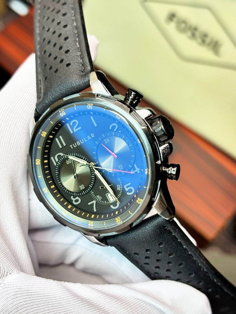 Tubular Chronograph watch-Belt