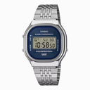 Casio Vintage Dark Blue Sunray Dial Digital Watch | A140WE-2ADF