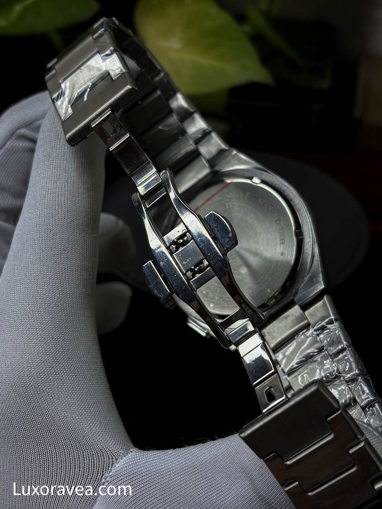 Tissot PRX Chain Chronograph Panda Dial