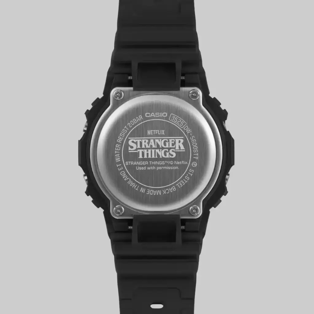 Casio G-Shock X Stranger Things Digital Watch DW-5600STT-1DR