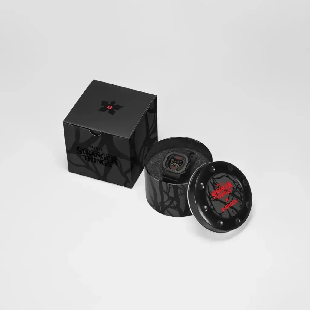 Casio G-Shock X Stranger Things Digital Watch DW-5600STT-1DR