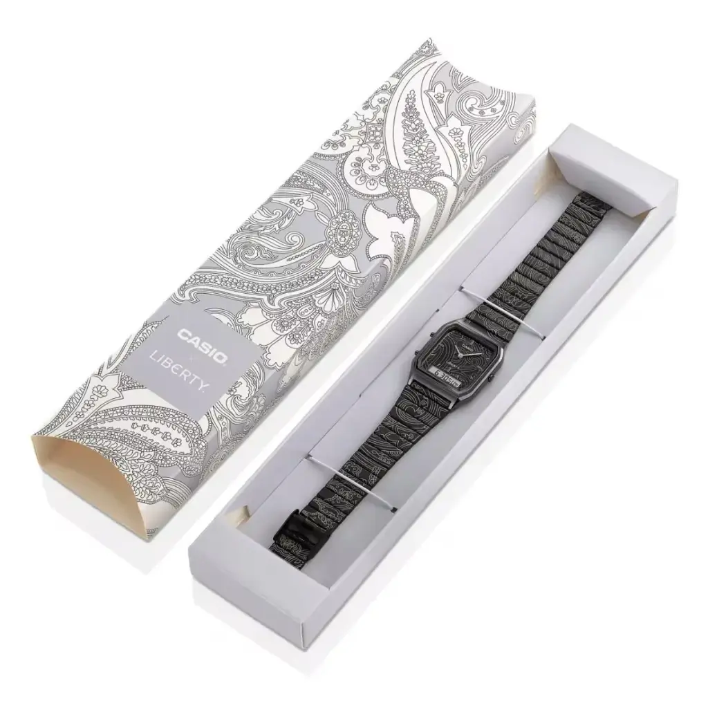 Casio Vintage X Liberty Fabrics Ana Digi Watch AQ-230EBLT-1A