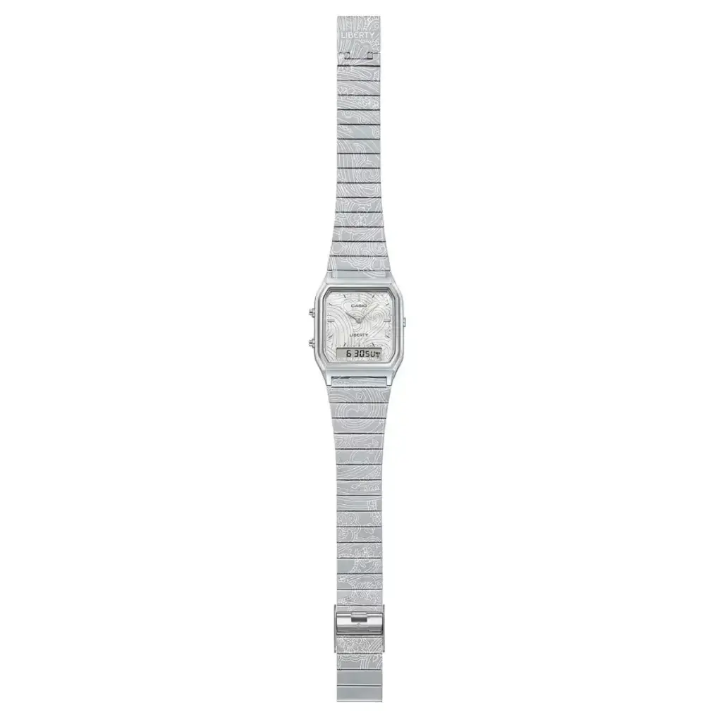 Casio Vintage X Liberty Fabrics Ana Digi Watch AQ-230EBLT-7ADR