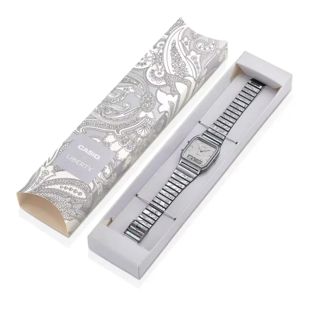 Casio Vintage X Liberty Fabrics Ana Digi Watch AQ-230EBLT-7ADR