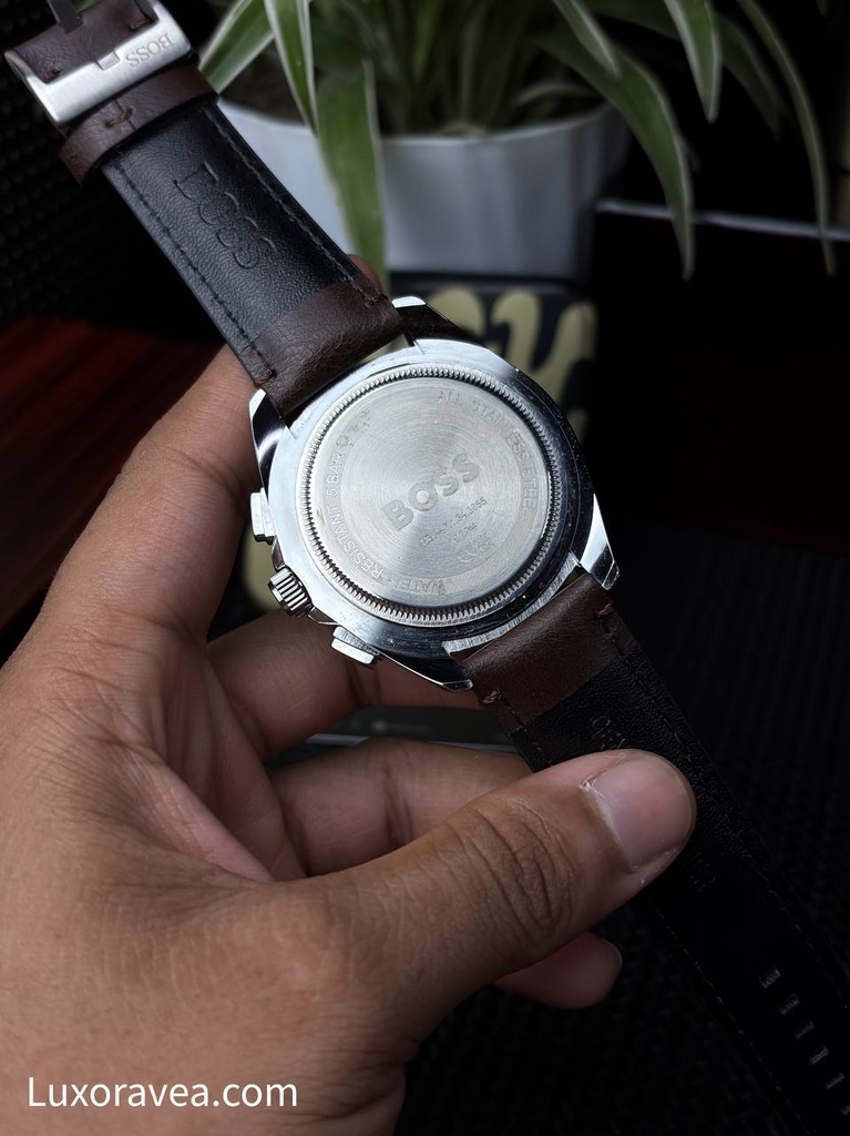 Hugo Boss Volane Chronograph Leather Belt