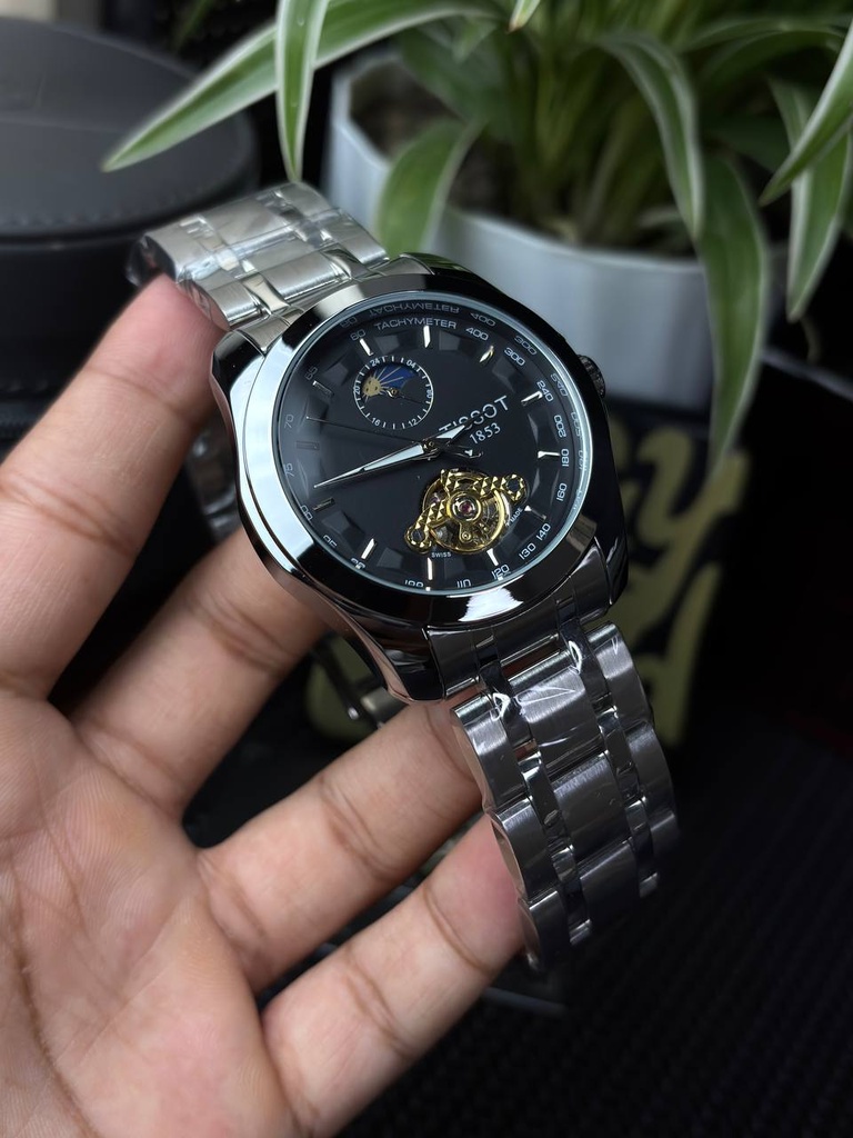 Tissot Tradition Open Heart Moon Phase