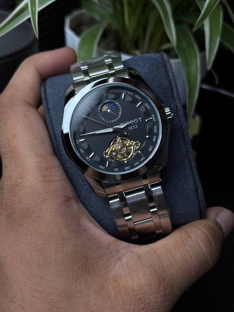 Tissot Tradition Open Heart Moon Phase