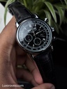 Patek Philippe Arabic Day-Date Chronograph Leather Belt