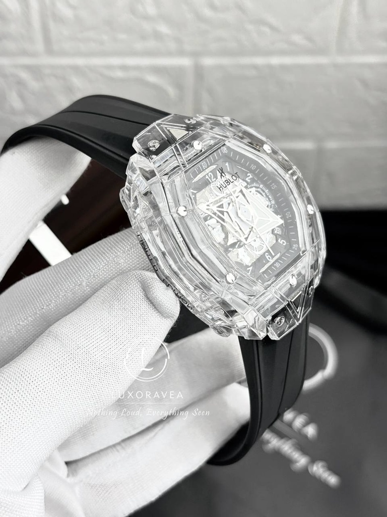  Hublot Spirit of Big Bang Sang Bleu Sapphire-Belt