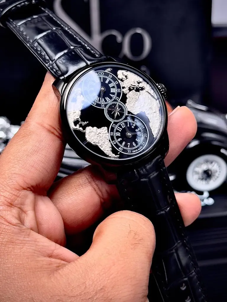 Jacob & Co. The World Is Yours-Black and Silver