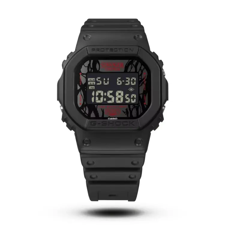 Casio G-Shock X Stranger Things Digital Watch DW-5600STT-1DR