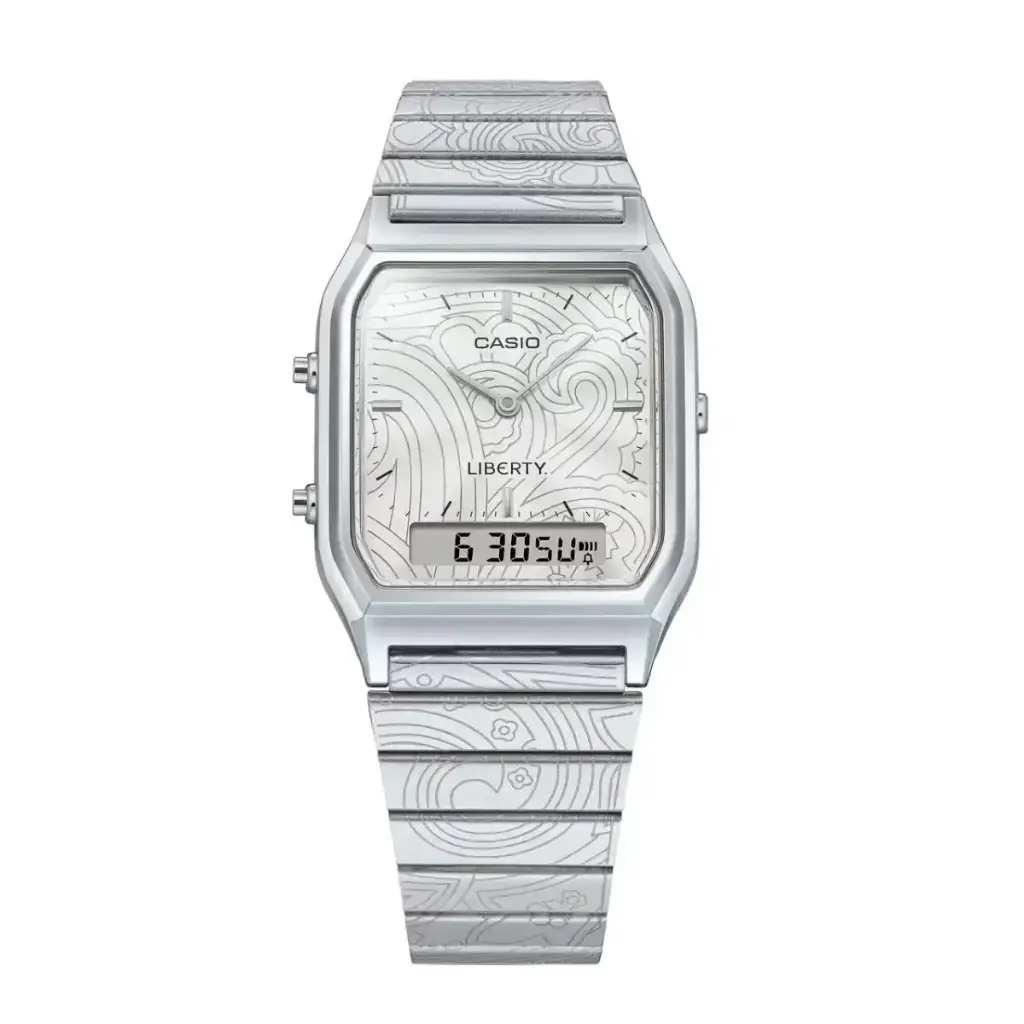 Casio Vintage X Liberty Fabrics Ana Digi Watch AQ-230EBLT-7ADR