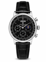 Patek Philippe MoonPhase Chronograph Leather Belt