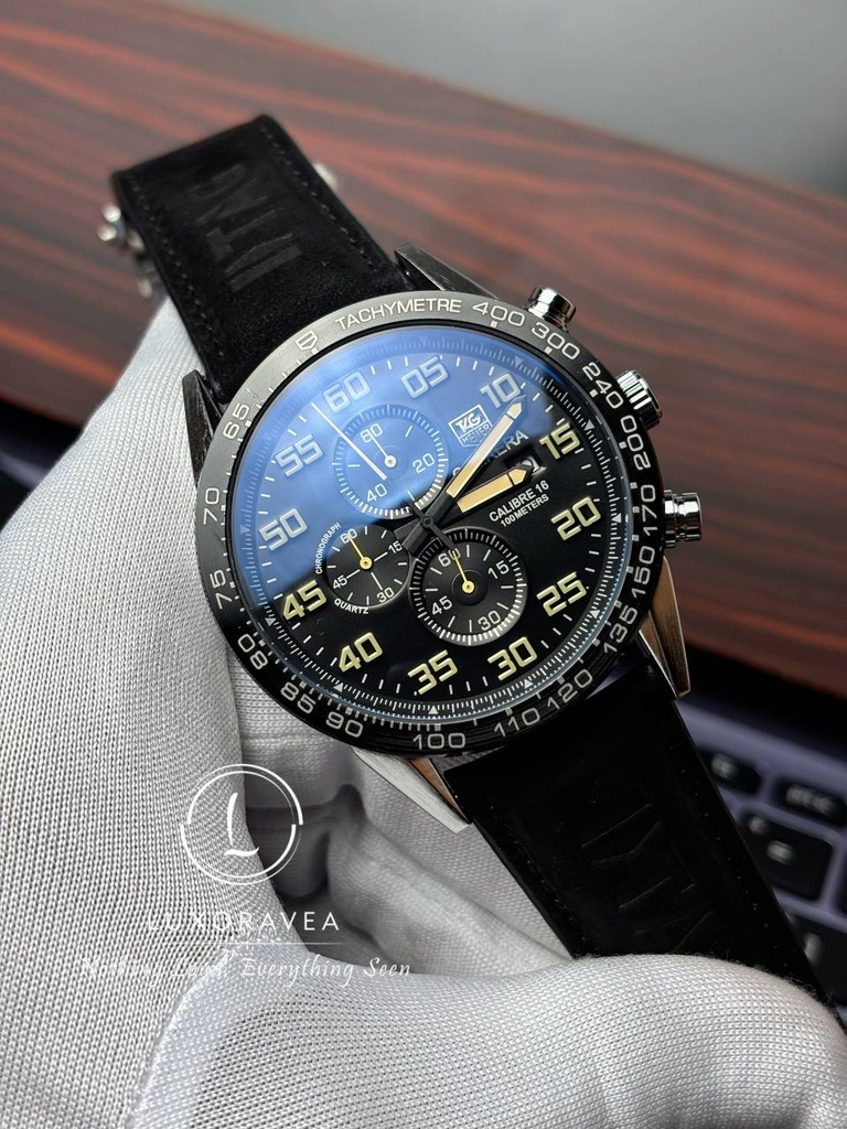 Tag Carrera Calibre 16 Chronograph-Belt