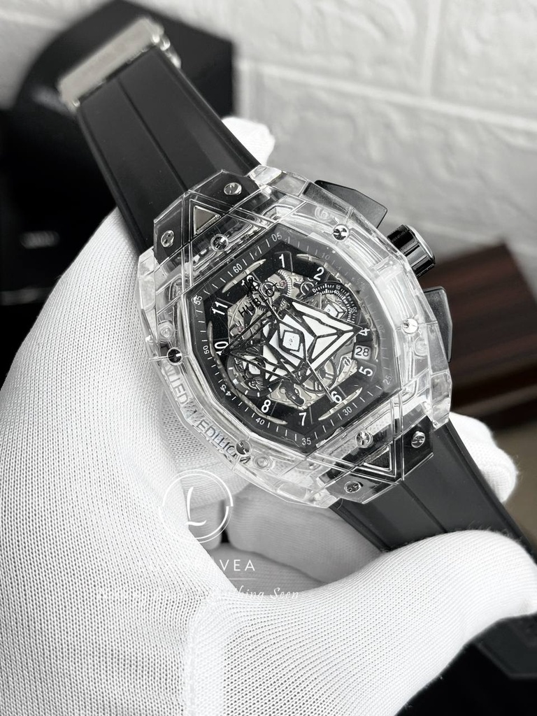  Hublot Spirit of Big Bang Sang Bleu Sapphire-Belt